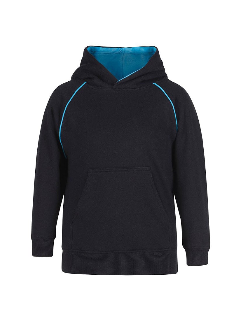 Kids Contrast Fleecy Hoodie