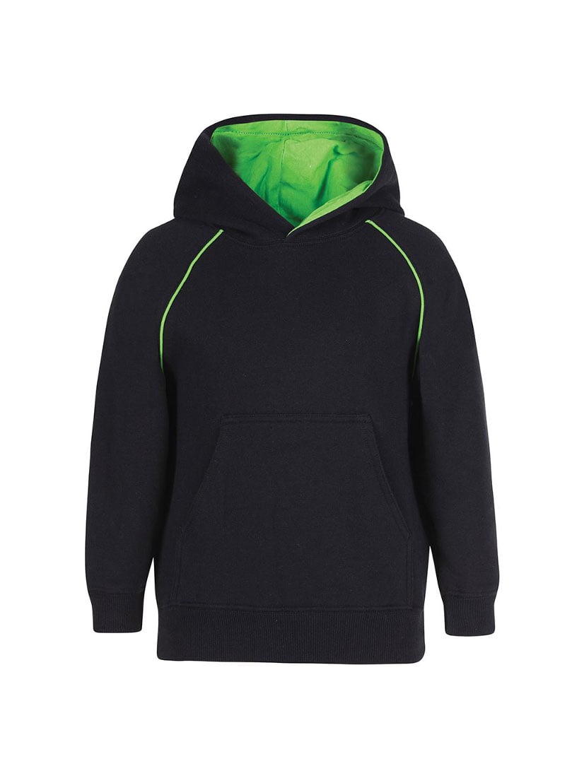 Kids Contrast Fleecy Hoodie