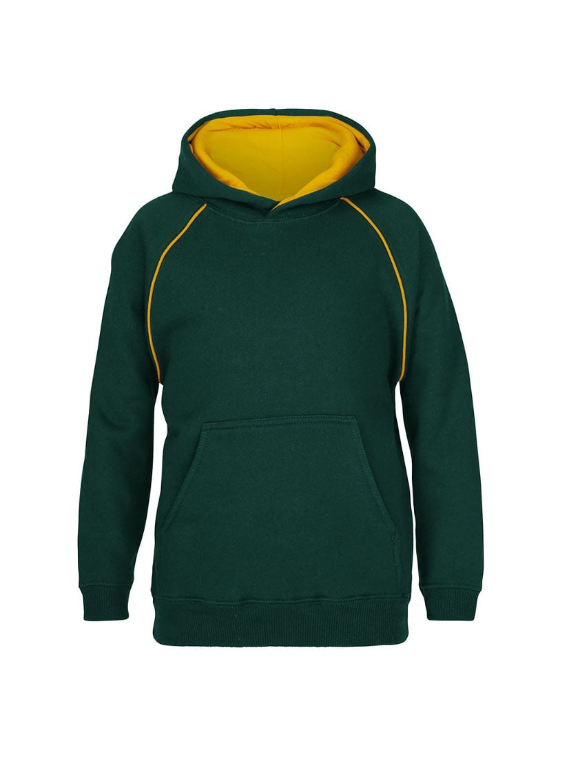 Kids Contrast Fleecy Hoodie