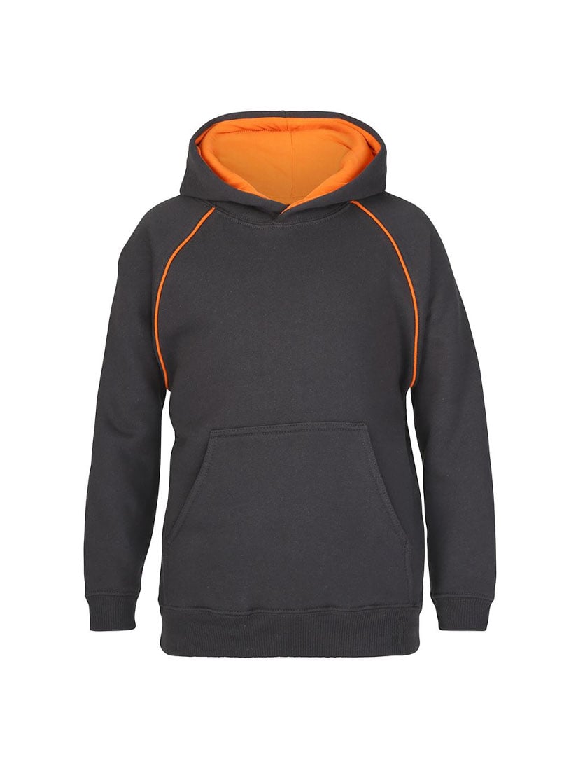 Kids Contrast Fleecy Hoodie