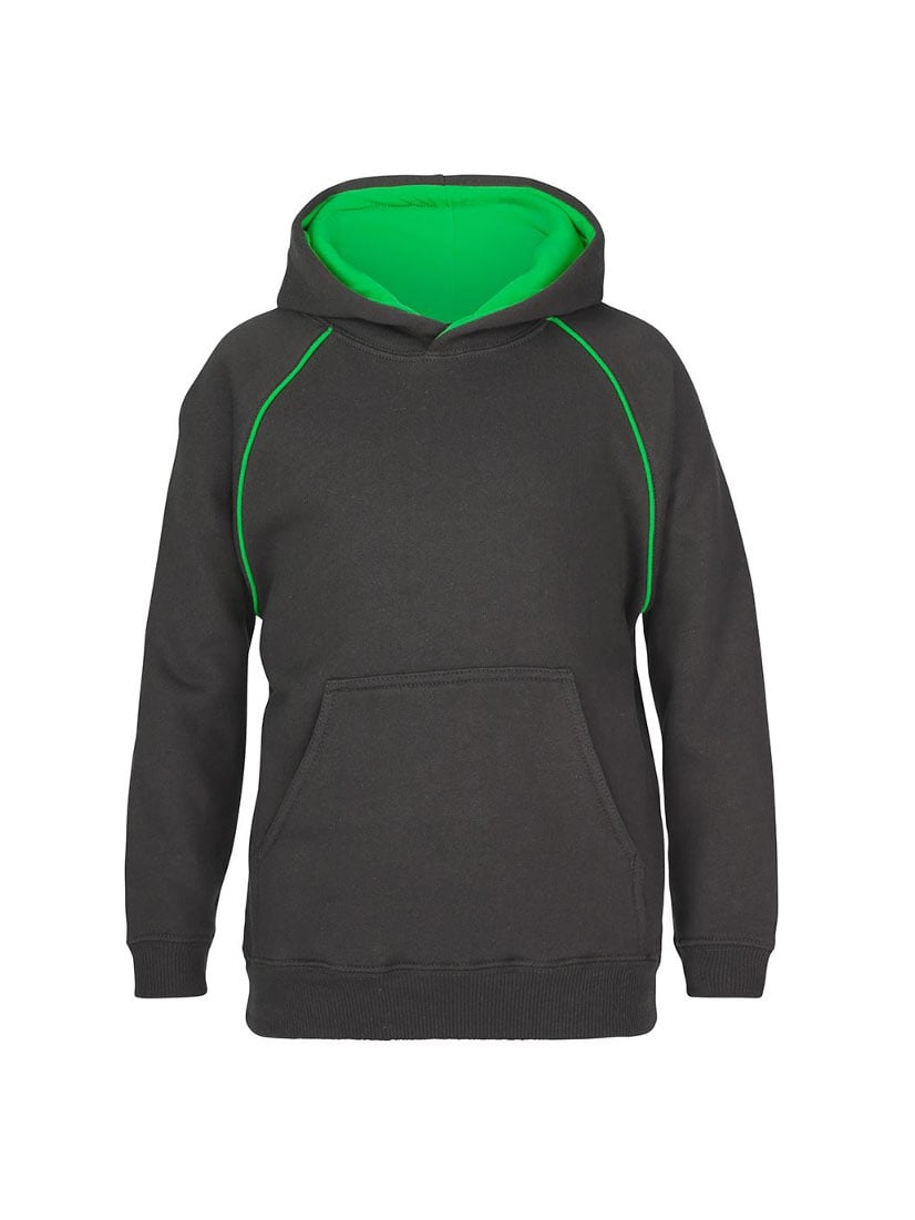 Kids Contrast Fleecy Hoodie