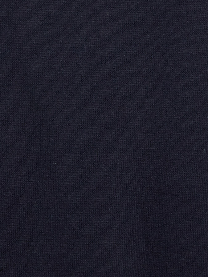 JB's Wear - Kids navy pop over hoodie made of polyester and cotton blend.