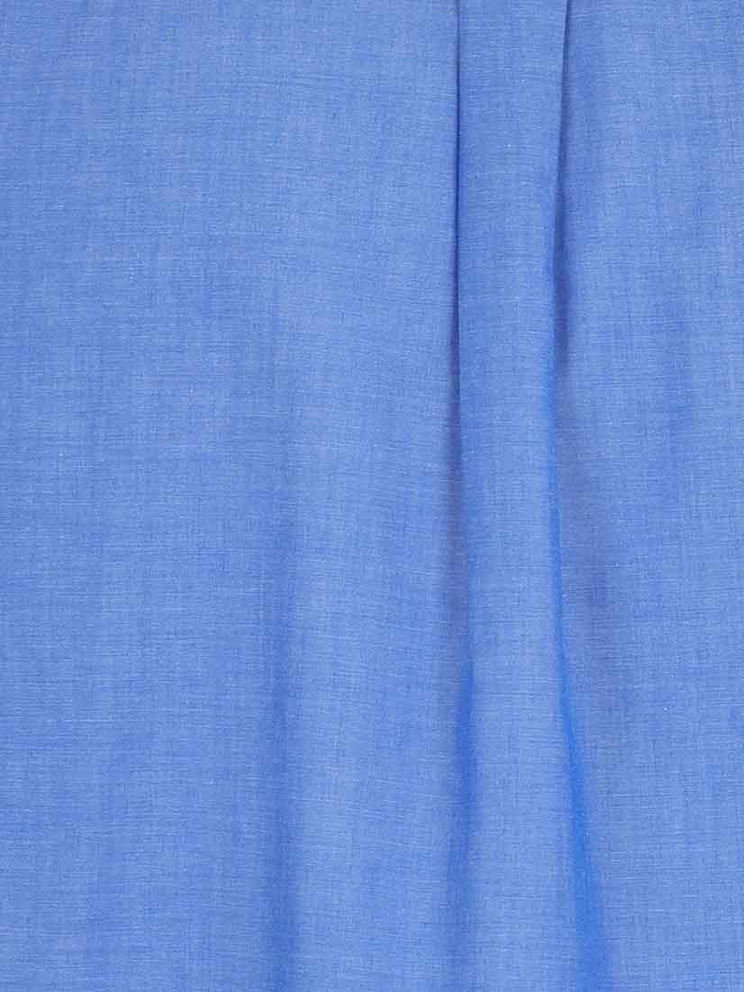 Short Sleeve Indigo Chambray Shirt