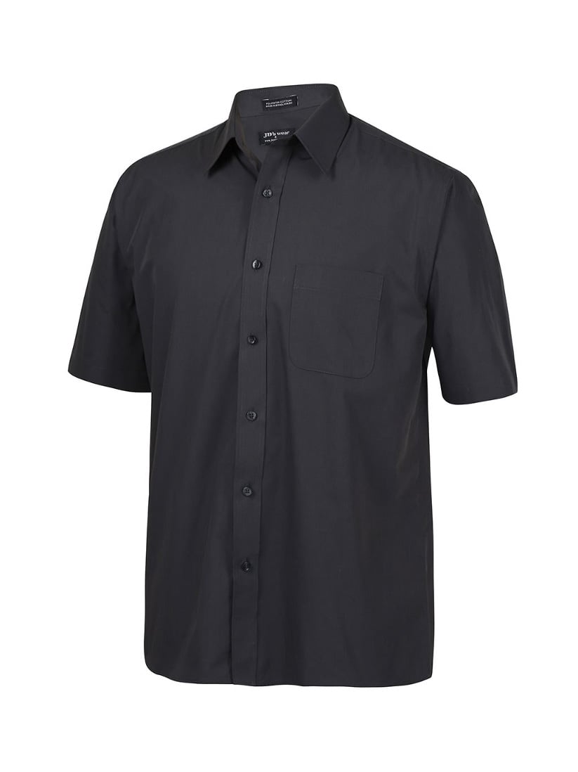 Short Sleeve Poplin Shirt