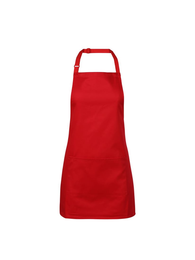 Bib Apron With Pocket