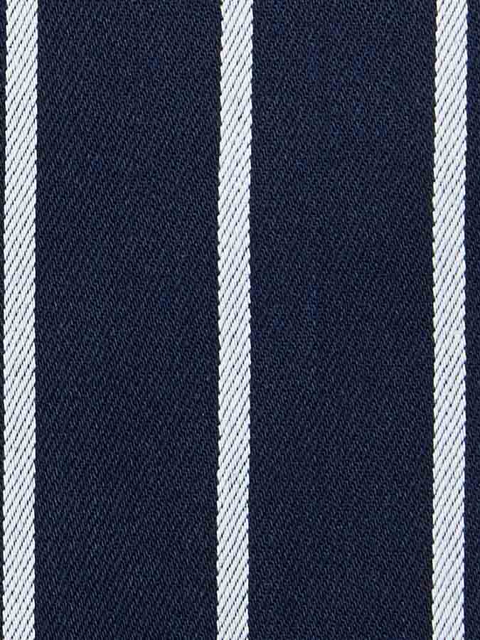 Bib Striped Apron Without Pocket