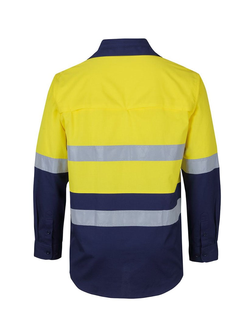 Hi Vis D+N Ripstop Long Sleeve Fishing Shirt