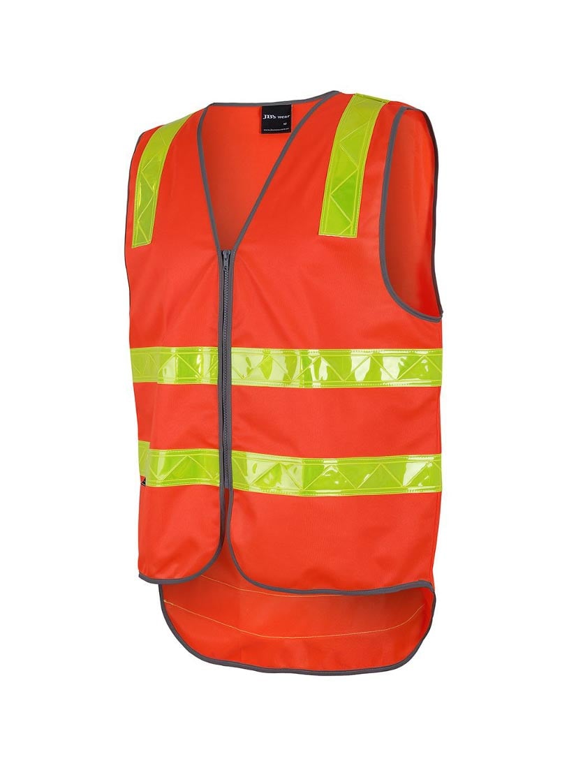 VIC Road D+N Zip Safety Vest