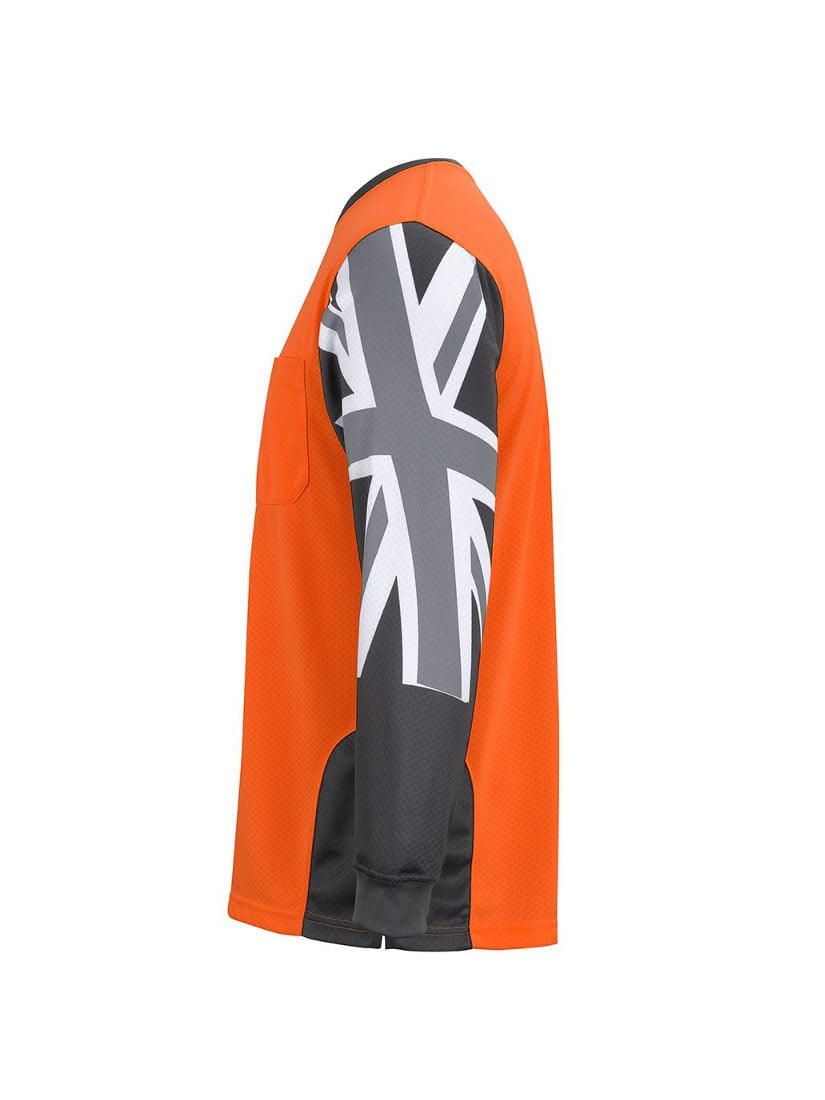 Hi Vis Long Sleeve Southern Cross Tee