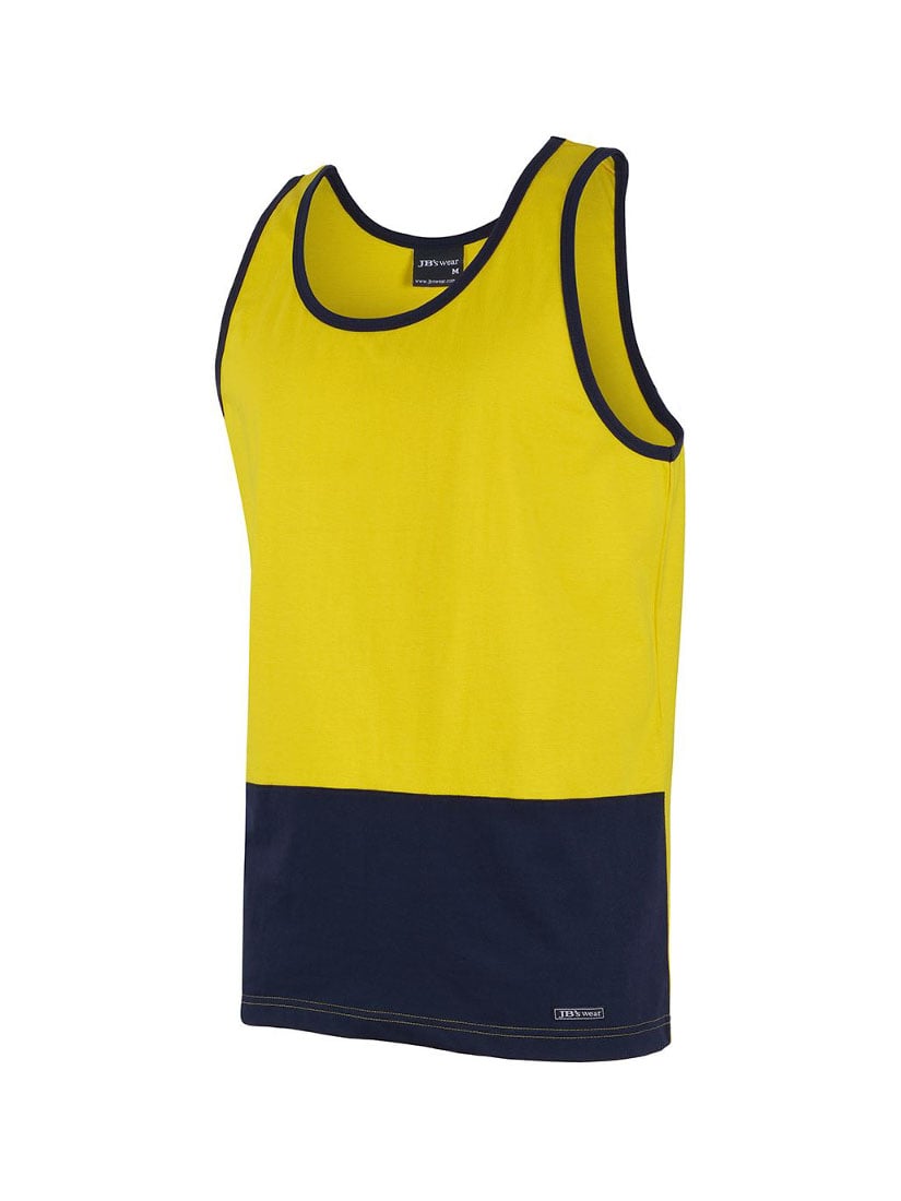 Hi Vis Cotton Singlet