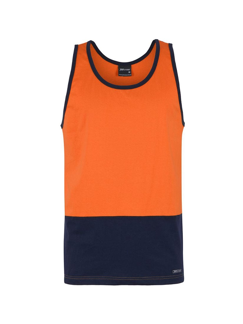 Hi Vis Cotton Singlet