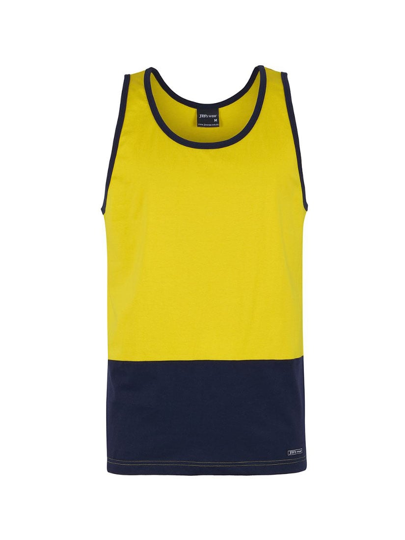 Hi Vis Cotton Singlet