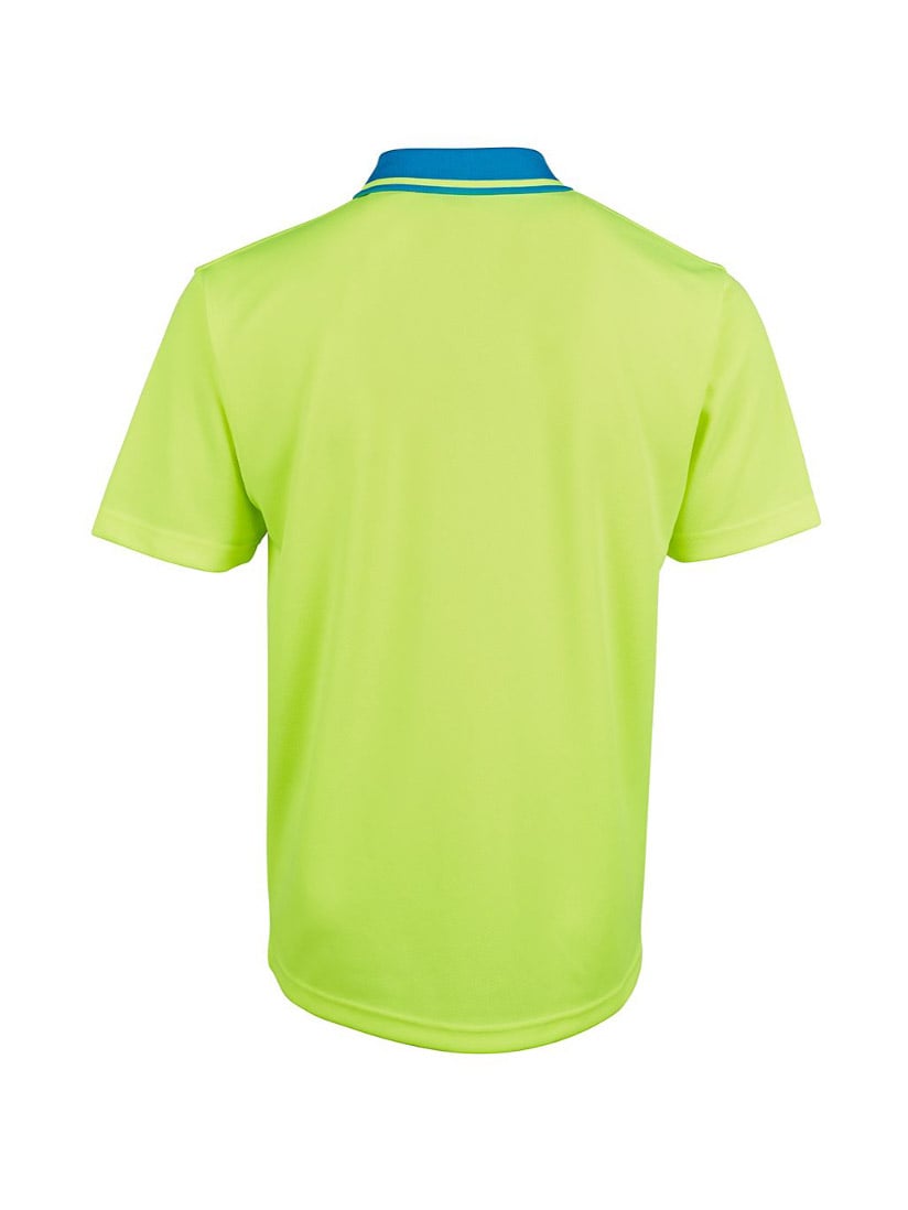 Hi Vis Non Cuff Traditional Polo