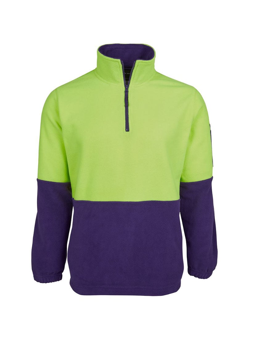 Hi Vis 1/2 Zip Polar