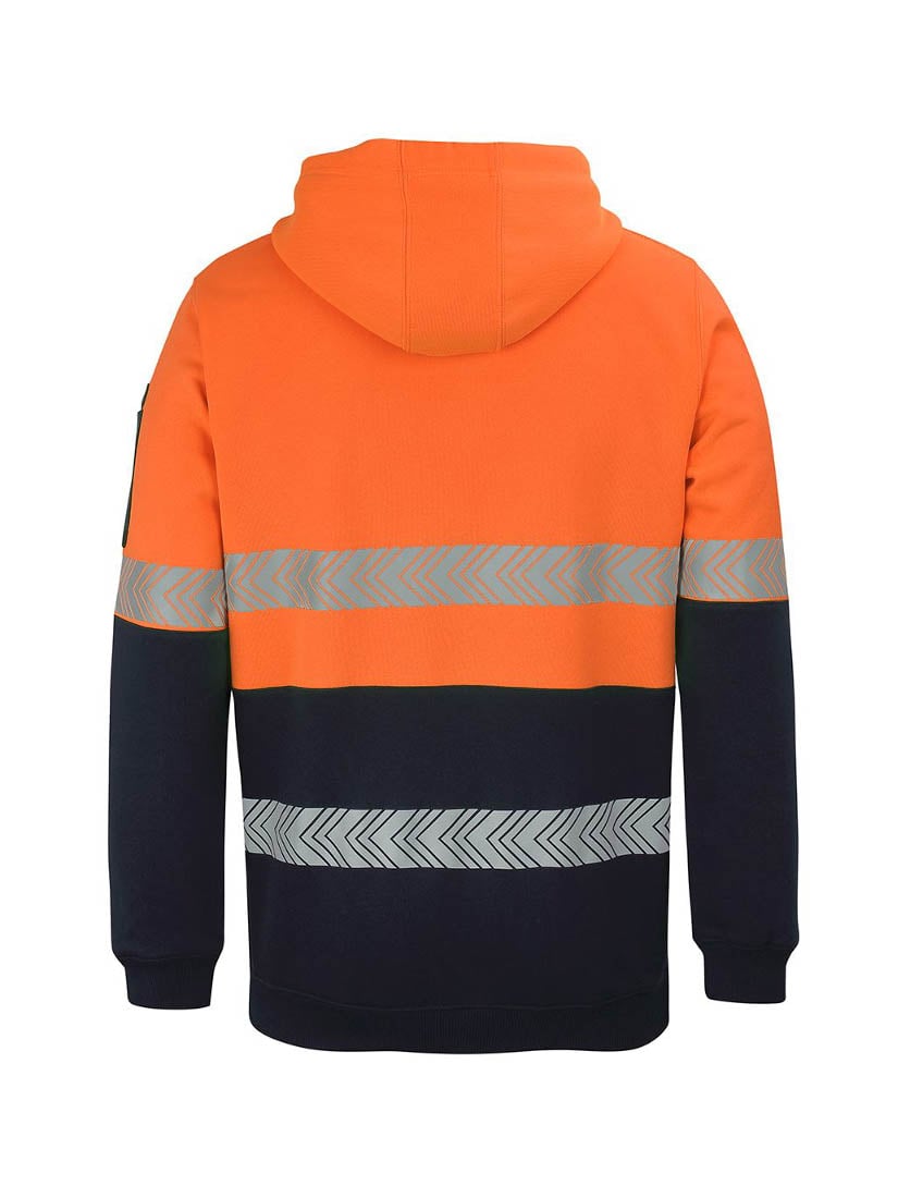 Hi Vis 1/2 Zip Segmented Tape Hoodie