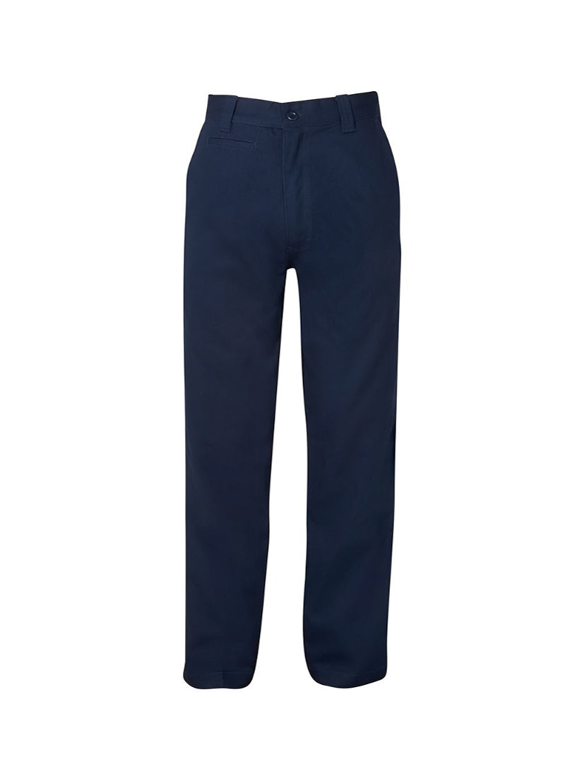 JB's Wear - Navy blue mercerised work trousers with a classic fit.