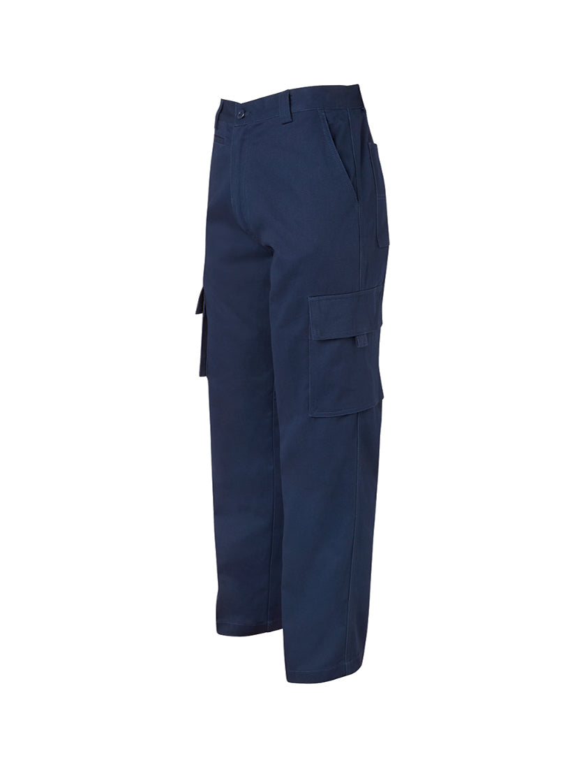 JB's Wear - Navy blue mercerised multi-pocket work pants.