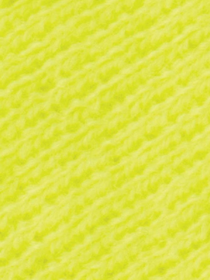 JB's Wear - Fluoro yellow knit beanie with a reflective stripe.