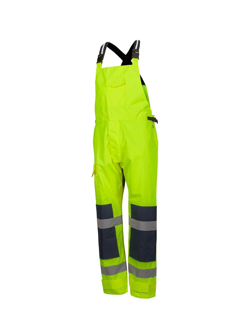 Hi Vis Waterproof Bib & Brace