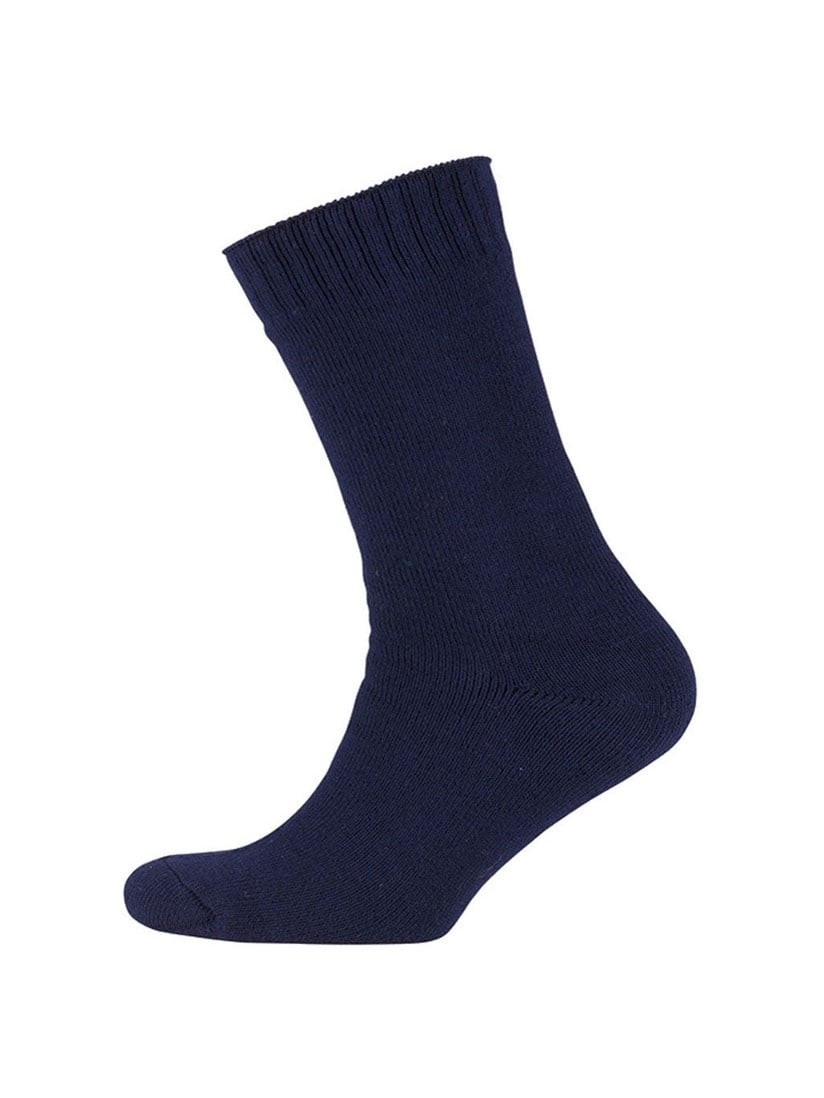 JB's Wear - Ultra Thick Bamboo Work Sock in navy blue.