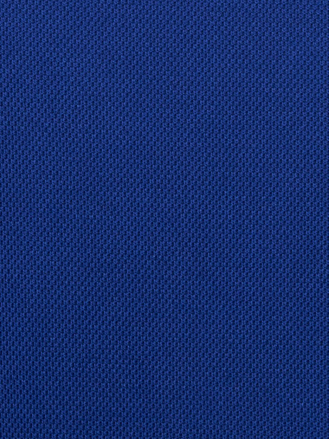 JB's Wear - Ladies blue pique knit polo shirt with white piping.