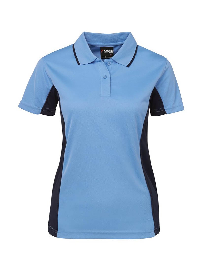 Ladies Contrast Polo