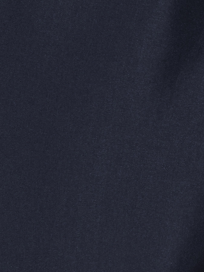 JB's Wear - Navy blue polyester shorts with an elastic waistband and side pockets.