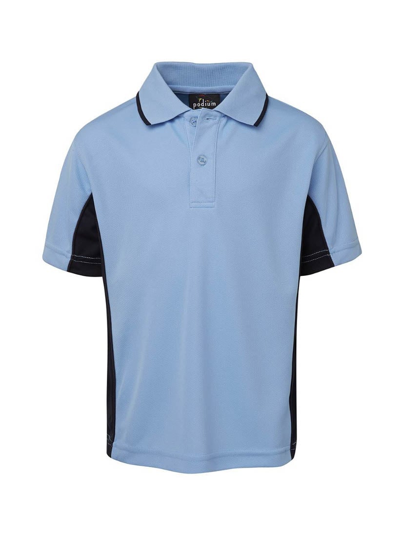 Kids Podium Contrast Polo