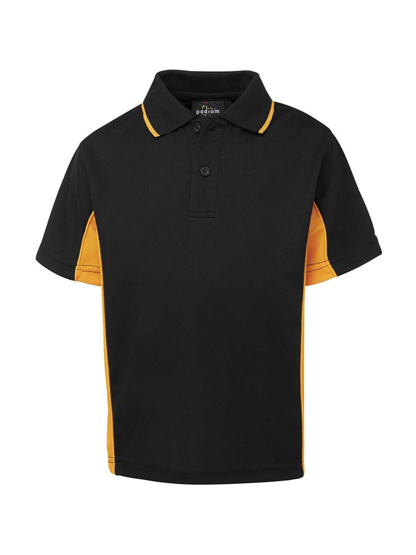 Kids Podium Contrast Polo