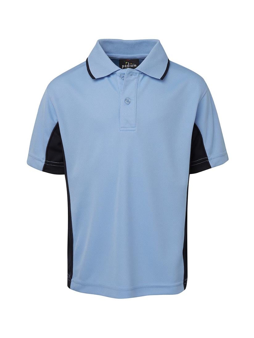 Kids Podium Contrast Polo
