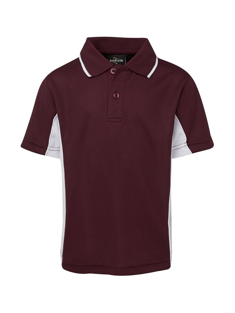 Kids Podium Contrast Polo