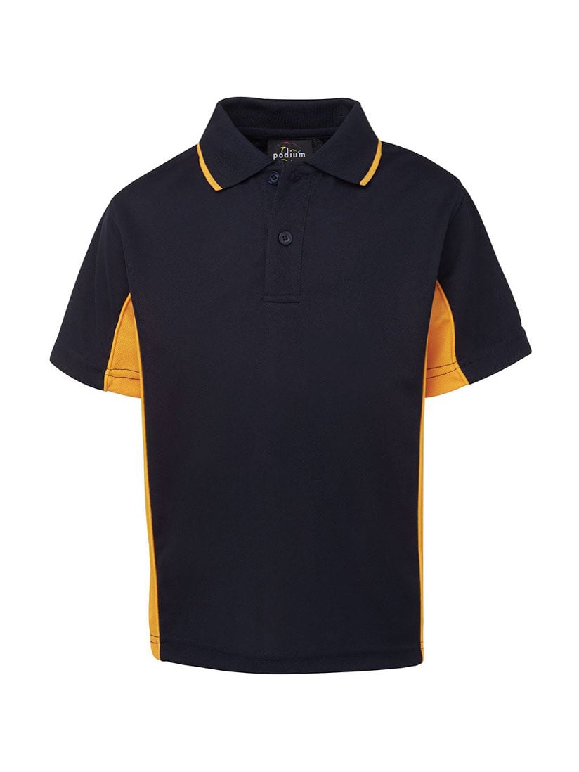Kids Podium Contrast Polo
