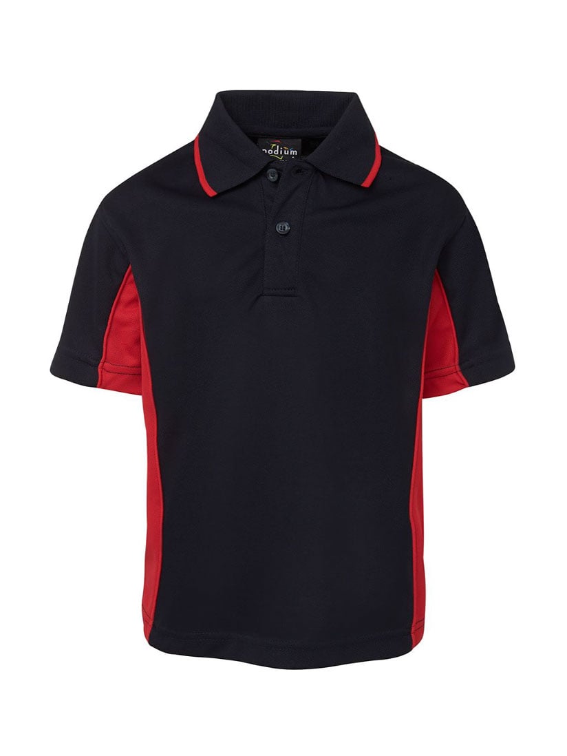 Kids Podium Contrast Polo