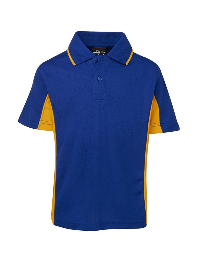 Kids Podium Contrast Polo