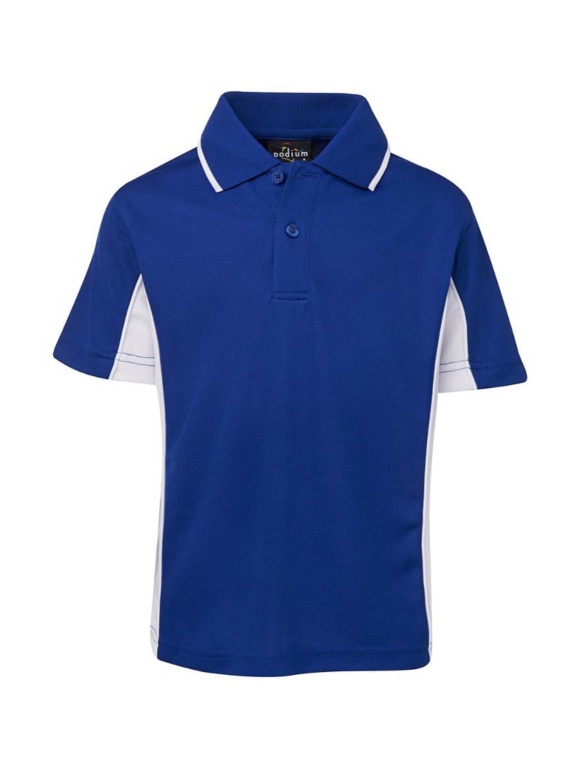Kids Podium Contrast Polo
