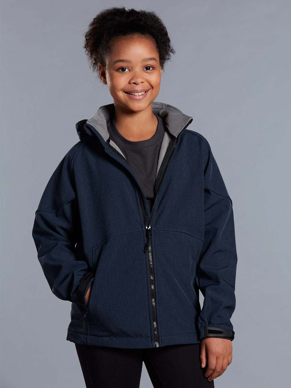 Kids Softshell Hooded Jacket