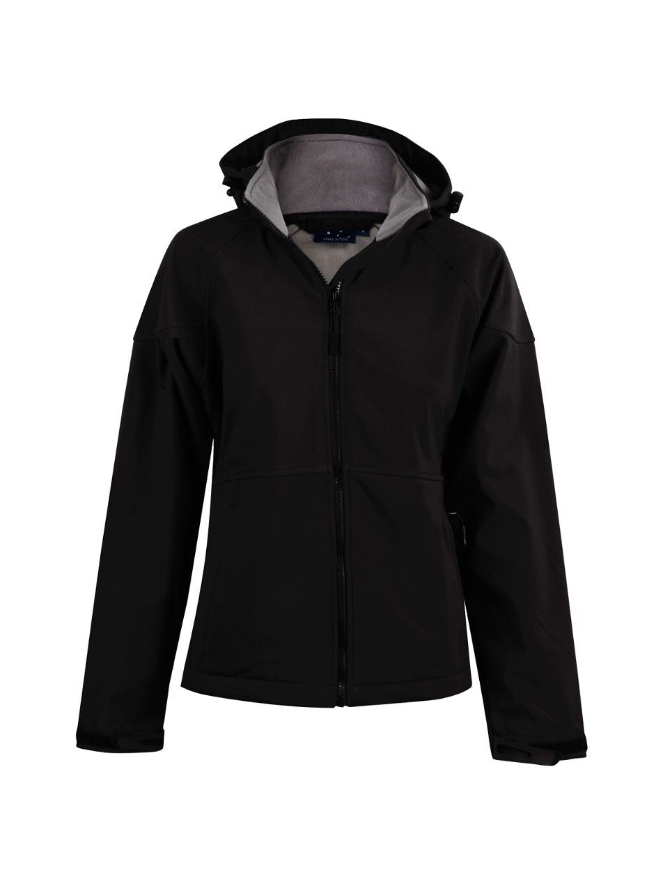 Ladies Softshell Hooded Jacket