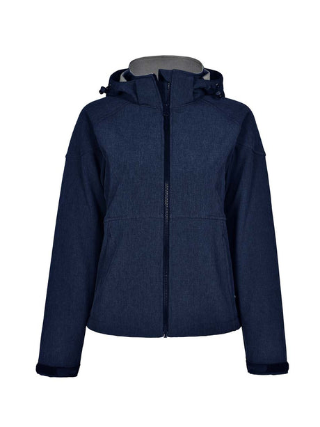 Ladies Softshell Hooded Jacket