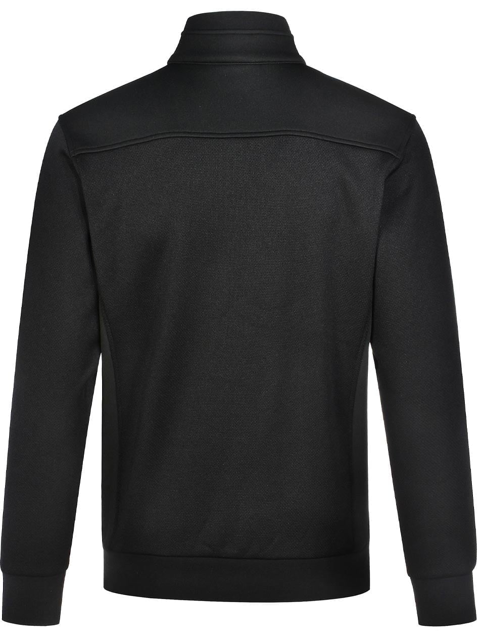 Mens Jacquard Fleece Bomber Jacket