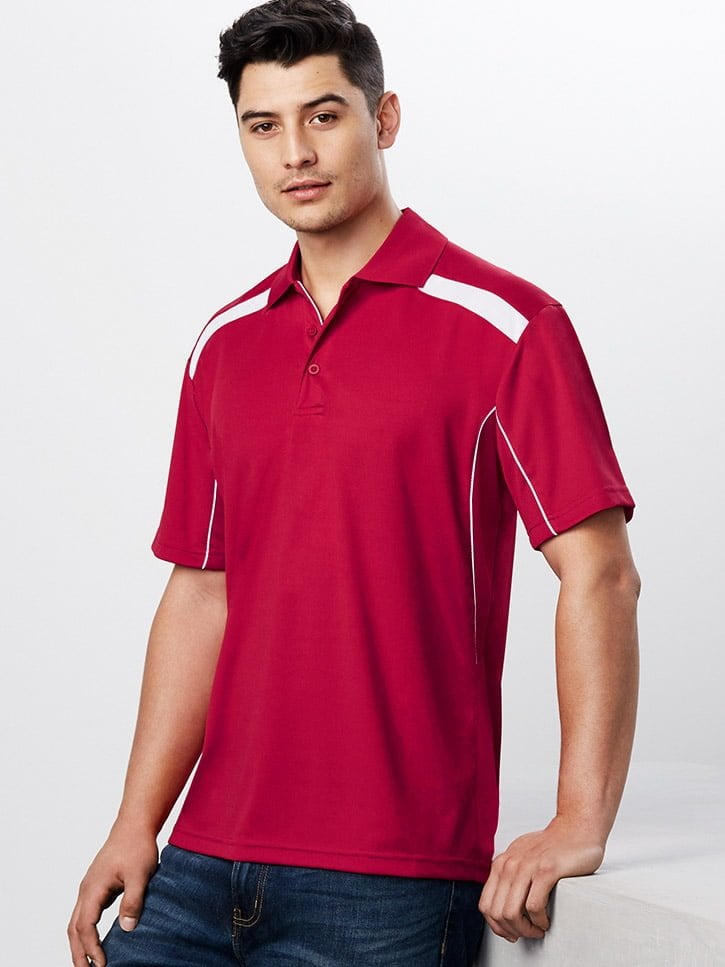 Mens United Short Sleeve Polo