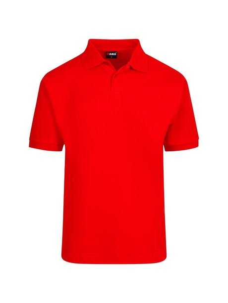 Mens 100% Cotton Pique Knit Polo