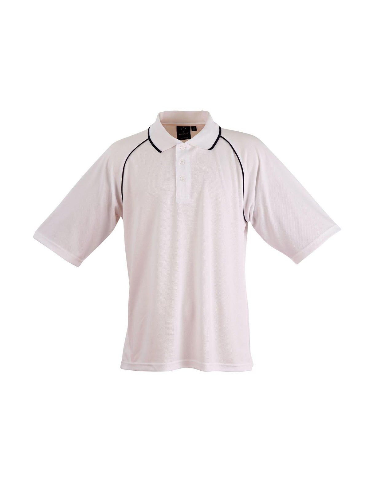 Mens Champion CoolDry Contrast Short Sleeve Polo