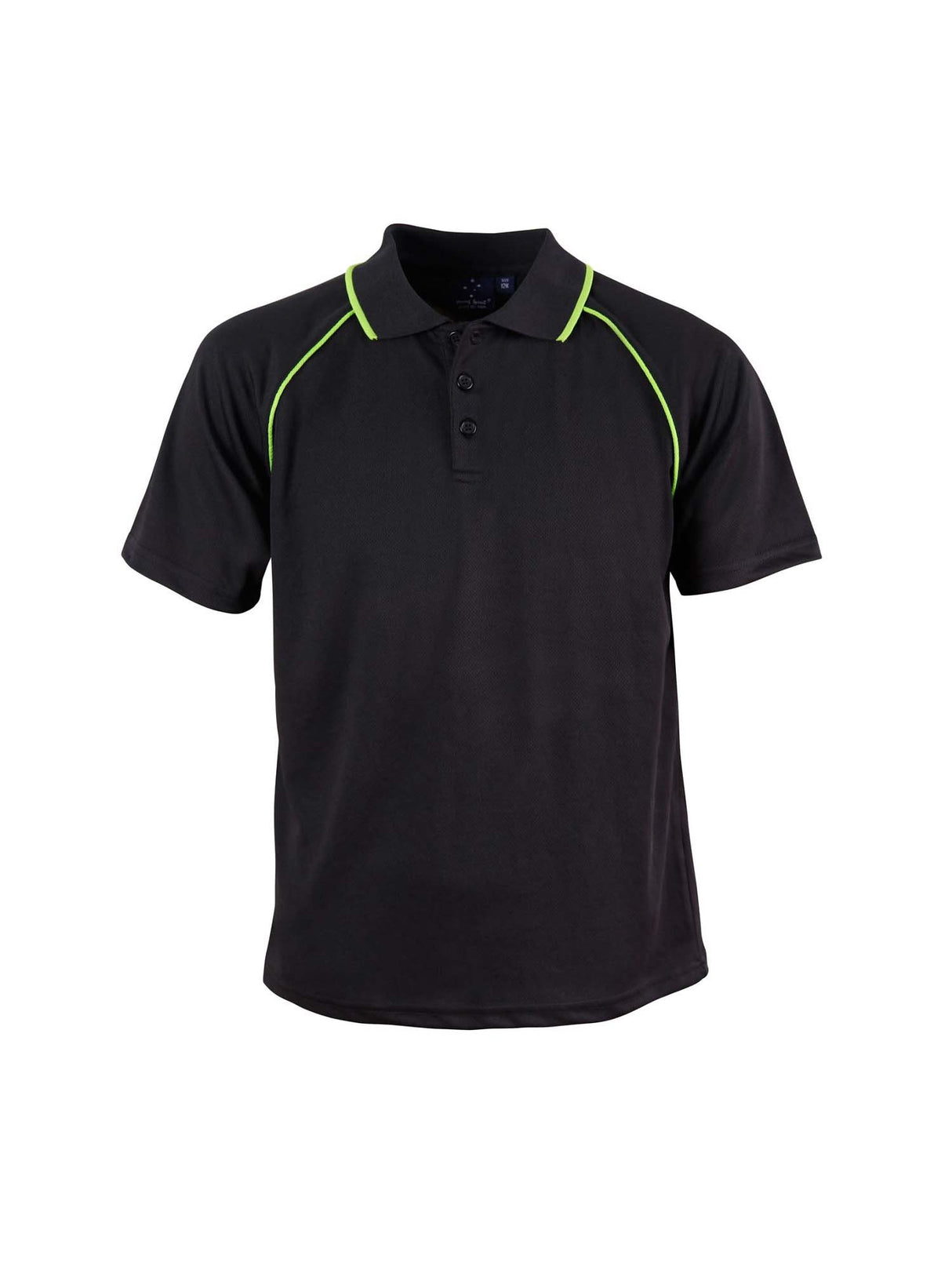Kids Champion CoolDry Contrast Short Sleeve Polo