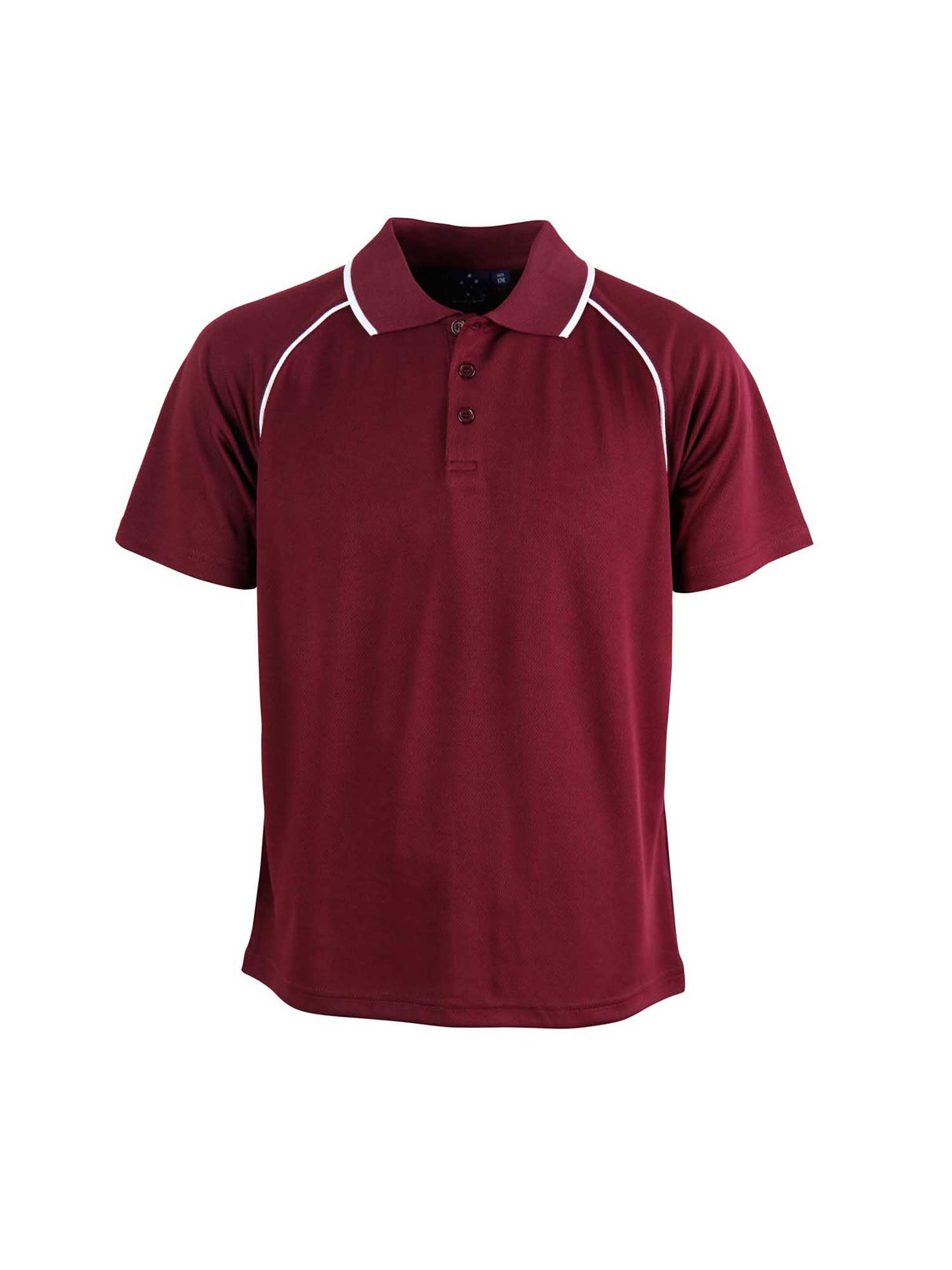 Kids Champion CoolDry Contrast Short Sleeve Polo