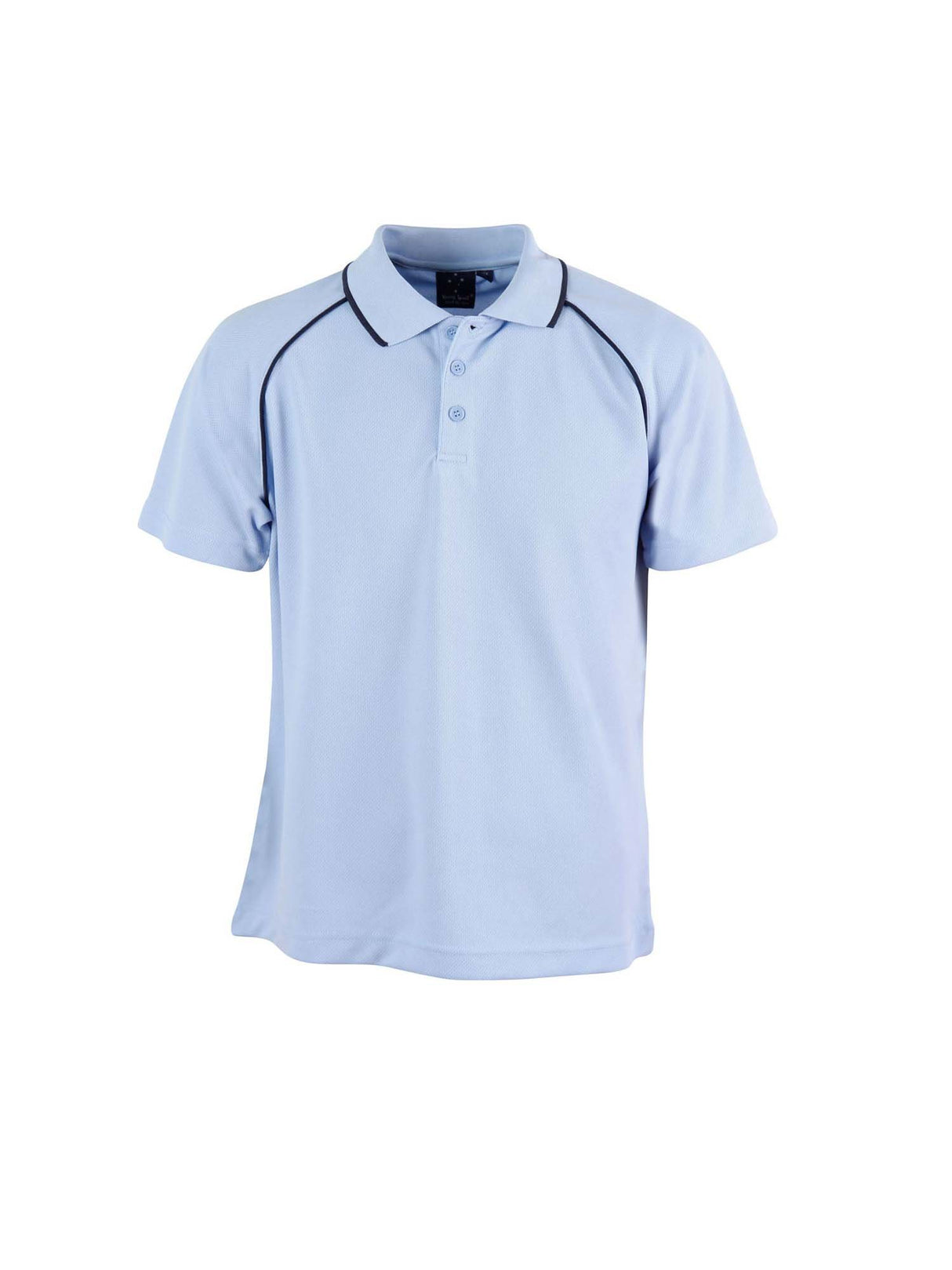 Kids Champion CoolDry Contrast Short Sleeve Polo