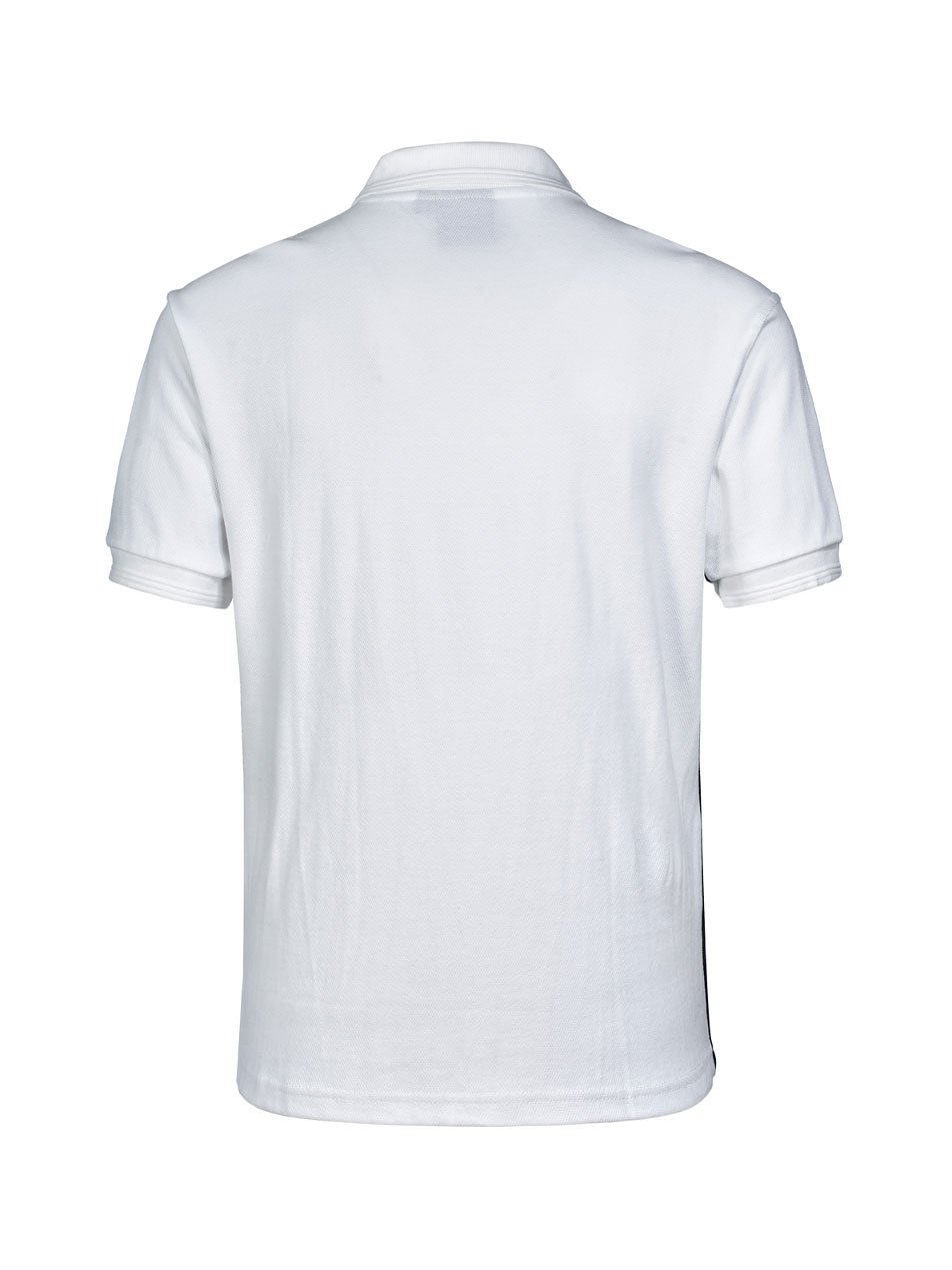 Mens Cambridge Cotton Contrast Piping Short Sleeve Polo