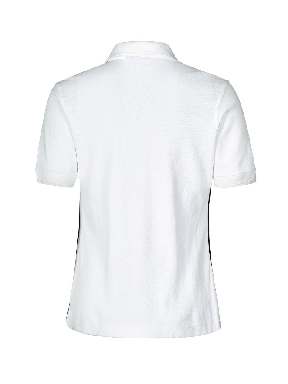 Ladies Cambridge Cotton Contrast Piping Short Sleeve Polo