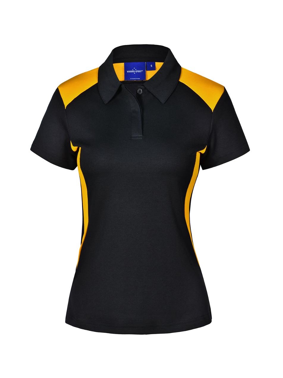Ladies Winner TrueDry Contrast Short Sleeve Polo