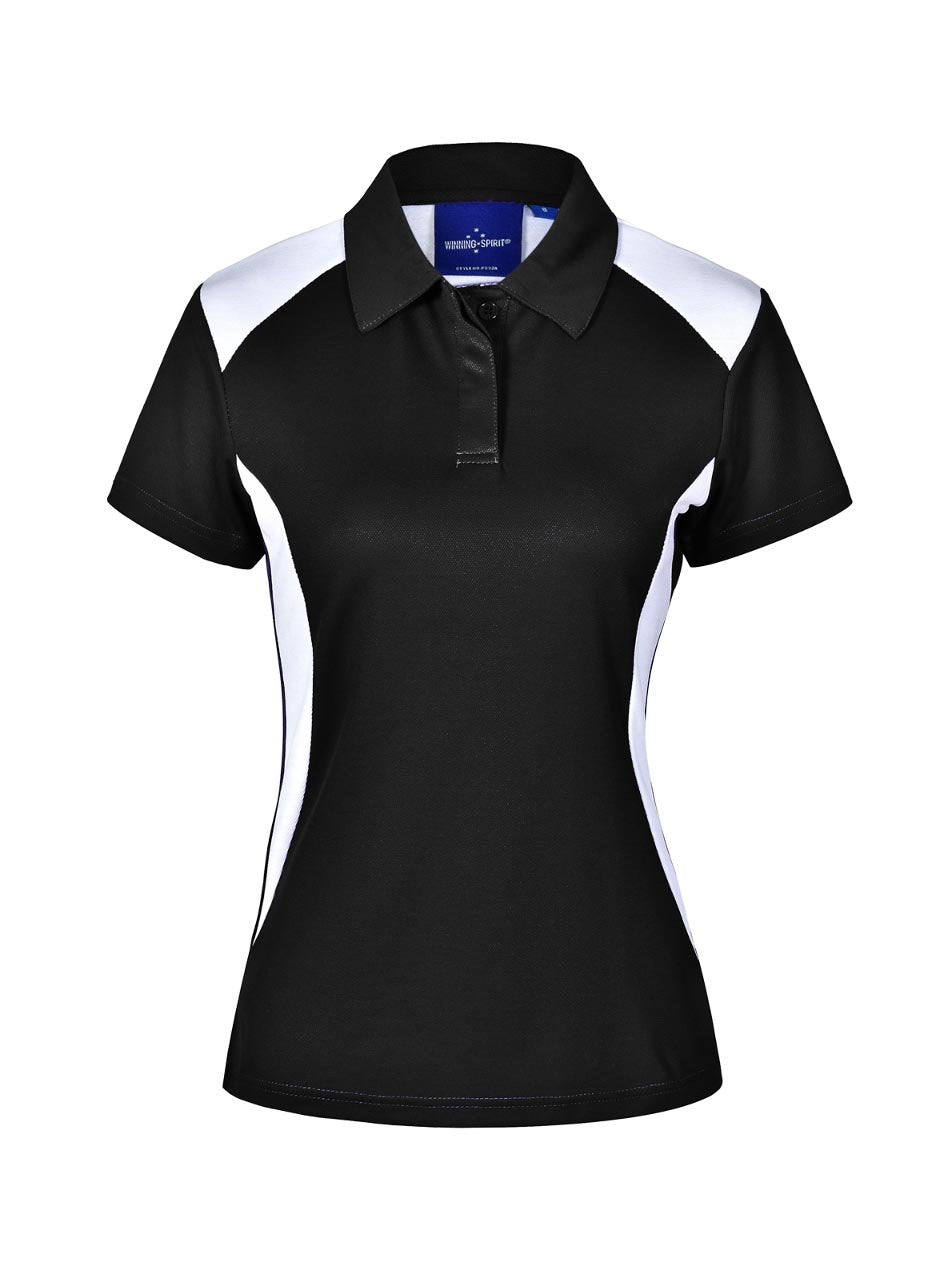 Ladies Winner TrueDry Contrast Short Sleeve Polo