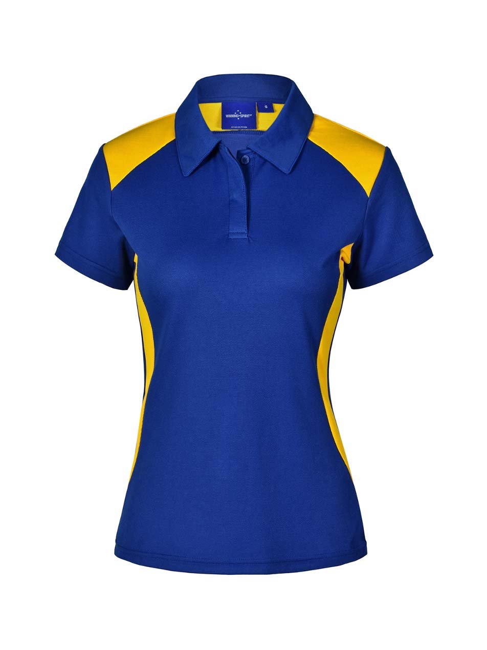 Ladies Winner TrueDry Contrast Short Sleeve Polo